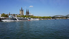 Rhine River, Cologne, Germany