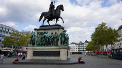 Old Town Cologne Statue