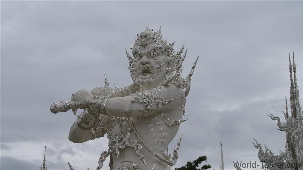 Temple Guard Statue