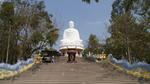 Large White Buddha