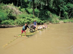 Bamboo Rafting - Thailand